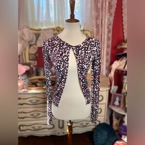 Topshop groovy button up cardigan NWOT